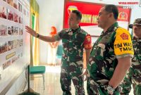 Tim Pengawasan dan evaluasi (Wasev) Mabes TNI melaksanakan kunjungan kerja di Kodim 1614/Dompu dalam rangka mengecek langsung sasaran TNI Manunggal Membangun Desa (TMMD) ke 120 di Kabupaten Dompu, Selasa (21/05/2024).