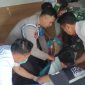 Aparat kepolisian dari Polsek Tanjung Polres Lombok Utara melakukan evakuasi korban sekaligus olah TKP (Polsek Tanjung )