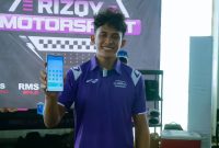 embalap MX2, Nakami Vidi Makarim dari Rizky Motorsport. Foto PLN (PLN NTB)