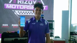embalap MX2, Nakami Vidi Makarim dari Rizky Motorsport. Foto PLN (PLN NTB)