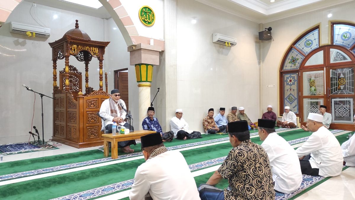 Tausiyah Ustadz Aswan Nasution Dalam Rangka Menyambut Tahun Baru Islam 1Muharram 1446 Hijriah di Masjid Nurul Huda Pagesangan-Kota Mataram-Nusa Tenggara Barat-NTB. Sabtu (06/07/2024).