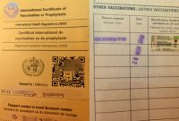 Buku Vaksin Meningitis. Foto (Mamiq Sahaya)