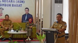 Bappeda) bersama Bea Cukai Mataram menyelenggarakan sosialisasi rokok ilegal dan ketentuan cukai bagi Aparatur Sipil Negara (ASN) Kabupaten Lombok Barat yang berlangsung di Senggigi, Lombok Barat. Selasa (16/07/2024). Foto (Diskominfotik/Rif).