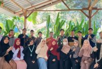 KAMMI Lotim saat menggelar Talkshow Cafe Sinergi kopi Sawing, Selong Lombok Timur pada hari Minggu, 21 Juli 2024. Foto ( Faozan Wari).