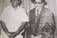 Foto: Buya H. Bahrum Jamil, Bersama Buya Hamka.
