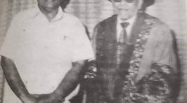 Foto: Buya H. Bahrum Jamil, Bersama Buya Hamka.