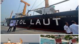Sektor transportasi laut. Foto : Kemenhub