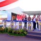 Presiden Joko Widodo meresmikan beberapa Pos Lintas Batas Negara (PLBN) Terpadu di sejumlah wilayah di Indonesia, yang dipusatkan di PLBN Terpadu Napan, Kabupaten Timor Tengah Utara (TTU), Provinsi Nusa Tenggara Timur (NTT), pada Rabu, 2 Oktober 2024. Foto: BPMI Setpres/Muchlis Jr