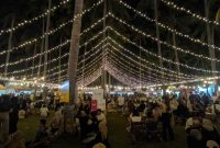 Suasana kemeriahan Senggigi Sunset Jazz 2024. Sabtu (05/10/2024). Foto: Dispar Lobar