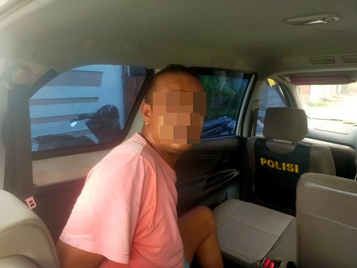 Terduga Pelaku pencurian sepeda (RP) saat diamankan Tim Resmob Polresta Mataram. Foto (Humas Polresta Mataram).