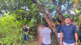 Kepolisian Polresta Mataram saat menggelar olah TKP. Kamis (24/10/2024). Foto: (Humas Polresta Mataram)