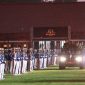 Presiden RI Prabowo Subianto memimpin upacara Parade Senja yang turut dihadiri oleh seluruh jajaran Kabinet Merah Putih di Lapangan Pancasila, Graha Utama Akademi Militer, Magelang, Jawa Tengah, Jumat (25/10) sore. Foto: (Istimewa).