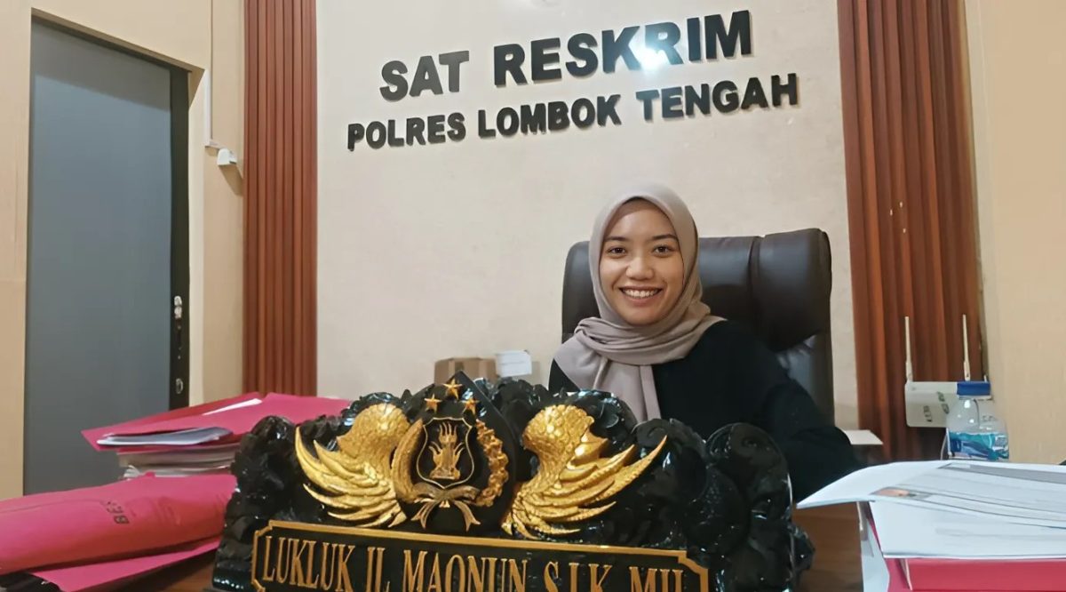 Kasat Reskrim Polresta Lombok Tengah, IPTU LukluK IL Maqnun. Foto:(Polres Lombok Tengah)