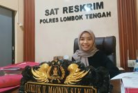 Kasat Reskrim Polresta Lombok Tengah, IPTU LukluK IL Maqnun. Foto:(Polres Lombok Tengah)