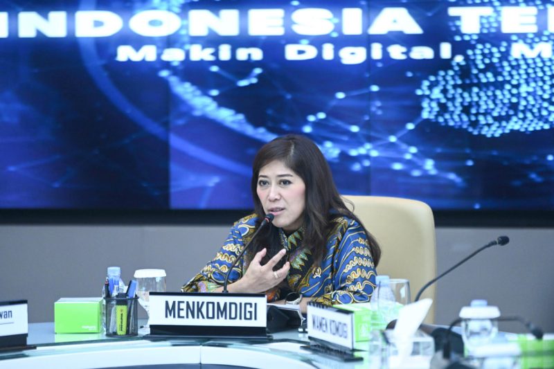 Menteri Komunikasi dan Digital Republik Indonesia (Menkomdigi) RI, Meutya Hafid. Foto: Humas Komkomdigi