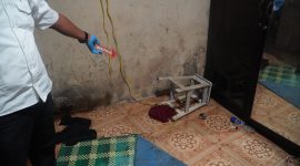 Tempat kejadi perkara di duga KA, pria 32 tahun Gantung Diri. Foto (Humas Polresta Mataram).