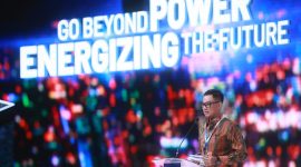 Direktur Utama PLN, Darmawan Prasodjo mengatakan, PLN mendukung penuh langkah pemerintah untuk menjalankan transisi energi di Tanah Air dengan semangat yang kolaboratif. Foto (PLN)