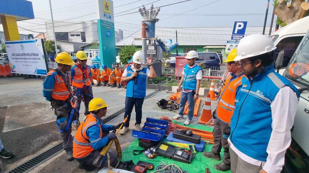 PLN gelar apel kesiapan dalam rangka sambut Pilkada serentak tahun 2024 yang berlangsung tanggal 27 November 2024. Foto: (Humas PLN  NTB).