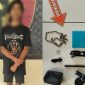 Terduga pelaku MPA, pria 26 tahun, asal Pujut Lombok Tengah diduga melakukan pencurian di kost-kostan. Foto: (Humas Polresta Mataram).