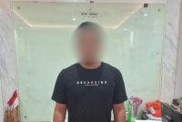 Pria inisial HD (42), Terduga pengedar narkotika. Foto (Humas Polresta Mataram).