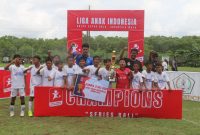 Narmada Football Academy Kembali berhasil meraih prestasi juara 2 Liga anak Indonesia U11 Series Bali 2024. Foto (Doc.Istimewa).