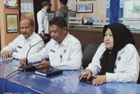 Badan Nasional Narkotika Provinsi NTB saat gelar jumpa pers, Senin (30/12/2024) Foto Dedi Suhadi