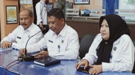 Badan Nasional Narkotika Provinsi NTB saat gelar jumpa pers, Senin (30/12/2024) Foto Dedi Suhadi