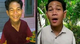 Kolase Pria Disabilitas IWAS alias Agus Buntung.