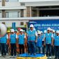 PLN Unit Induk Wilayah (UIW) Nusa Tenggara Barat menggelar apel siaga guna memastikan keandalan pasokan listrik di seluruh wilayah operasionalnya. Senin (16/12/2024). Foto (Humas PLN NTB)