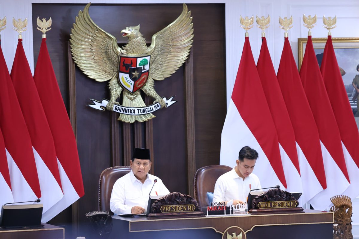 Presiden RI Prabowo Subianto bersama Wakil Preside RI Gibran Rakabuming. Foto (Doc.Istimewa).
