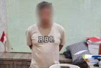 Oknum guru honorer ILJ (29) di Kota Mataram diamankan aparat polres Mataram pada Sabtu, 18 Januari 2025. Foto (Humas Polresta Mataram).
