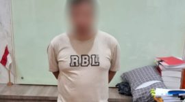 Oknum guru honorer ILJ (29) di Kota Mataram diamankan aparat polres Mataram pada Sabtu, 18 Januari 2025. Foto (Humas Polresta Mataram).