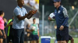 Potret calon pelatih baru Timnas Indonesia Patrick Kluivert dan mantan juru taktik Garuda Shin Tae-yong. (Instagram.com / @shintaeyong7777 - @patrickkluivert9)