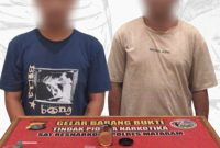Terduga pelaku berinisial MYA (40), warga Kelurahan Sayang-sayang, dan AW (33) warga Karang Bagu. Foto (Humas Polresta Mataram)