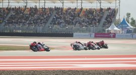 Event Internasional MotoGP Mandalika 2024  yang berlangsung di Sirkuit Internasional Pertamina Mandalika, di KEK Mandalika. Foto (Doc.PLN NTB).