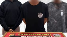 Tiga Terduga Pengedar dan Penyalahguna Narkoba Diamankan Satresnarkoba Polresta Mataram. Foto (Humas Polresta Mataram).