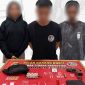 Tiga Terduga Pengedar dan Penyalahguna Narkoba Diamankan Satresnarkoba Polresta Mataram. Foto (Humas Polresta Mataram).