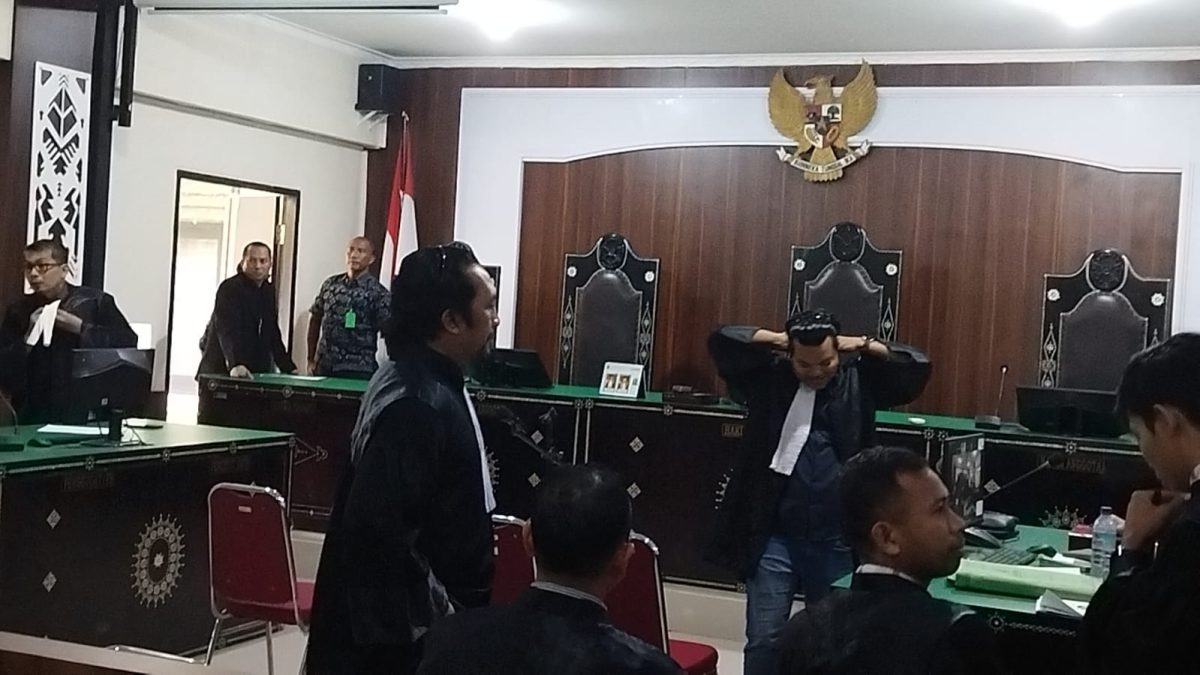 Suasana Sidang kedua IWAS d Pengadilan Negeri Mataram, Kamis (23/01/2025). Foto (Dedi Suhadi)