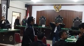 Suasana Sidang kedua IWAS d Pengadilan Negeri Mataram, Kamis (23/01/2025). Foto (Dedi Suhadi)