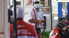 Ilustrasi SPBU Pertamina yang melayani pembelian BBM (instagram.com/pertamina)