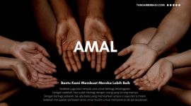 AMAL by Yayasan Tangan Berbagi Indonesia. Flyer (TANGAN BERBAGI)