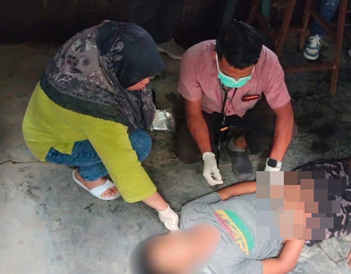 Pemuda berusia 28 tahun, berinisial IGARAS ditemukan tewas gantung diri di gudang rumahnya pada Sabtu siang (04/01/2025) sekitar pukul 14:15 WITA. Foto (Humas Polresta Mataram).