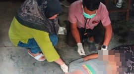 Pemuda berusia 28 tahun, berinisial IGARAS ditemukan tewas gantung diri di gudang rumahnya pada Sabtu siang (04/01/2025) sekitar pukul 14:15 WITA. Foto (Humas Polresta Mataram).