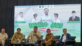 Dialog Tani yang berlangsung di Pendopo Bupati Lombok Tengah, Senin, 6 Januari 2025. Foto (Doc.Ist).
