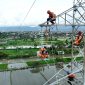 Jaringan SUTET (Saluran Udara Tegangan Ekstra Tinggi) PT PLN. Foto (Humas PLN NTB)