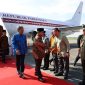 Presiden RI Prabowo Subianto tiba di Bunga Raya Complex, Bandara Internasional Kuala Lumpur, Malaysia . Kamis (09/01/2025). Foto (Doc.Istimewa).