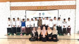 Pelantikan Dewan Pengurus Cabang (DPC) Himpunan Alumni Pondok Pesantren Al-Aziziyah (Huppaz) Kabupaten Lombok Timur, Ahad (19/01/2025). Foto (Doc.Huppaz Lotim)