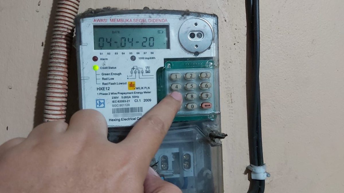 Gambar Kwh meter Prabayar. Foto (PLN)
