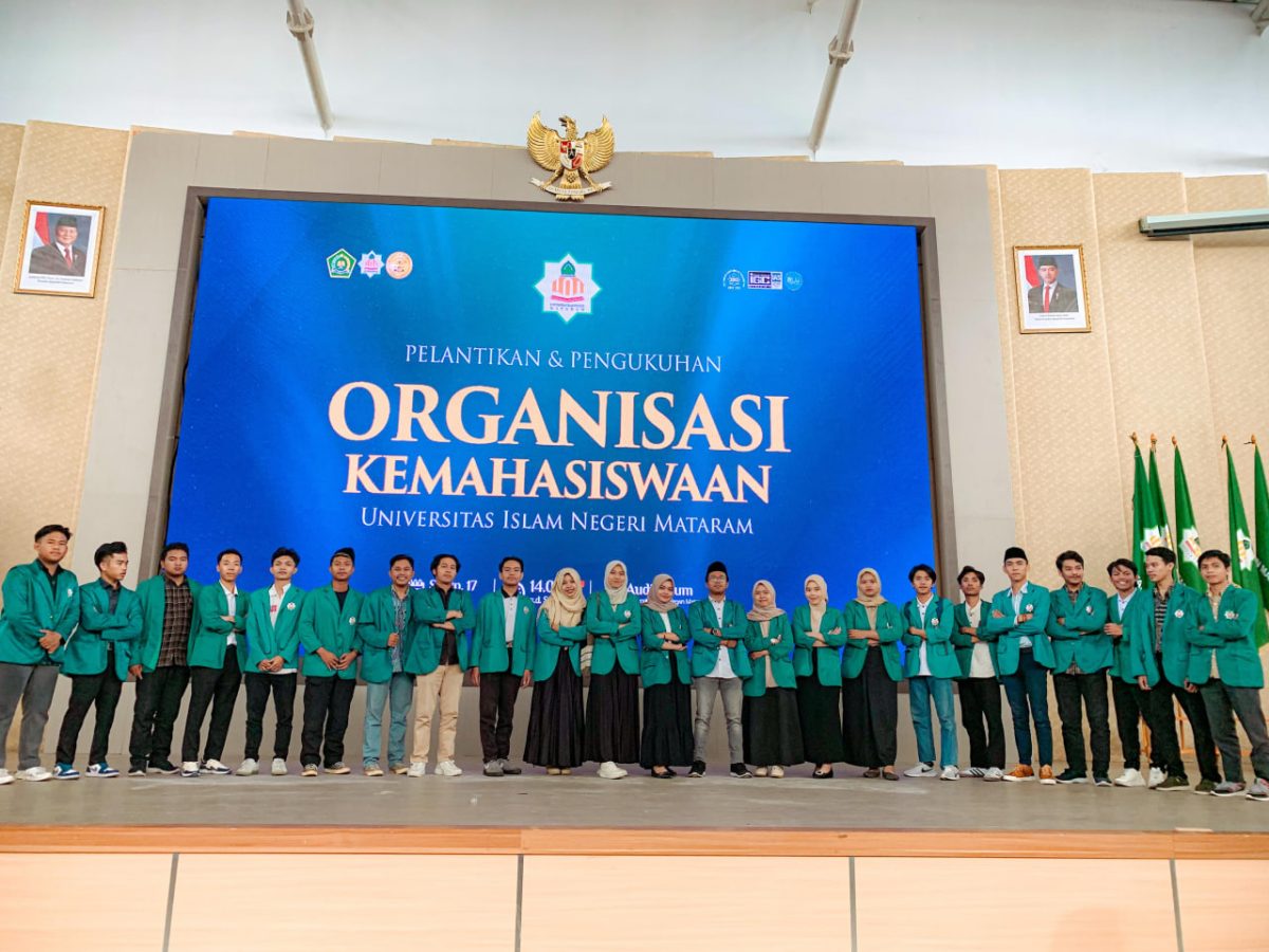 Pengurus Senat Mahasiswa (SEMA) Universitas Islam Negeri (UIN) Mataram Periode 2025/2026. Foto (Doc.Istimewa).