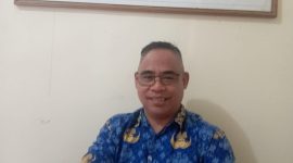 Kepala Bidang Tata Lingkungan Dinas Lingkungan Hidup Lombok Barat, Puspaidi Putra. Foto (Ramli Ahmad/gontb).
